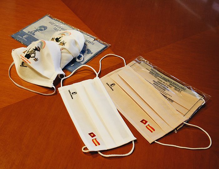 Mascarillas de la Junta