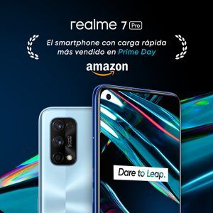realme 7 Pro se convierte en el teléfono con carga rápida más vendido en Amazon durante el Prime Day