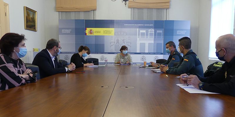 Reunión del CECOR de Guadalajara para reforzar la coordinación entre Fuerzas y Cuerpos de Seguridad y Sanidad