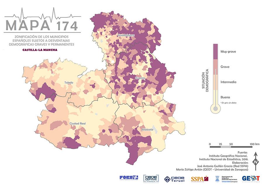 SSPA elabora un mapa para mejorar la aplicación de las políticas contra la despoblación 3 SSPA elabora un mapa para mejorar la aplicación de las políticas contra la despoblación