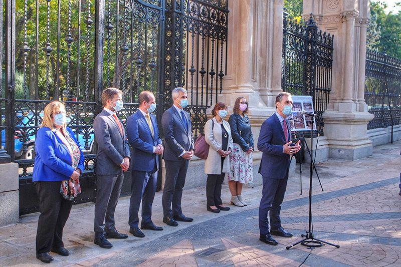 Tierraseca compromete el apoyo del Gobierno de España a la ciudad de Guadalajara