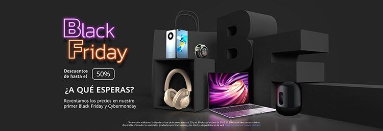 Black Friday y Cybermonday llegan por primera vez a Huawei Store con descuentos de hasta el 50% 1 Black Friday