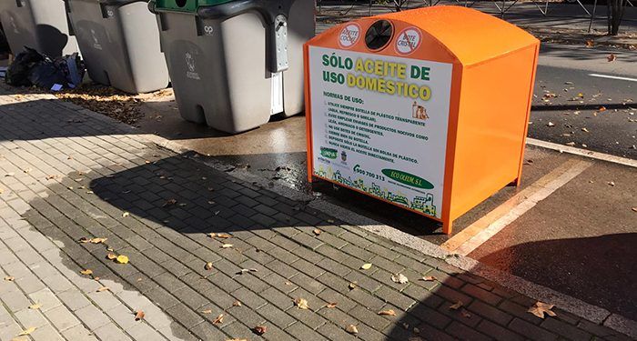 El Ayuntamiento de Guadalajara renueva los siete contenedores de reciclado de aceite de uso doméstico distribuidos por la ciudad 1 El Ayuntamiento de Guadalajara renueva los siete contenedores de reciclado de aceite de uso doméstico distribuidos por la ciudad