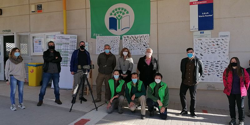 El delegado de Desarrollo Sostenible participa en las actividades del ´Festival de las Aves y la Biodiversidad´ de Villanueva de la Torre