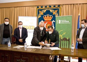 El director general de Desarrollo Rural de Castilla-La Mancha ensalza el trabajo de CEDER Alcarria Conquense apoyando proyectos LEADER El director general de Desarrollo Rural de Castilla-La Mancha ensalza el trabajo de CEDER Alcarria Conquense apoyando proyectos LEADER