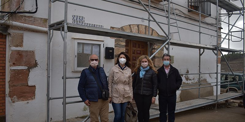 El Gobierno regional colabora con el Ayuntamiento de Belmontejo en la remodelación del edificio consistorial