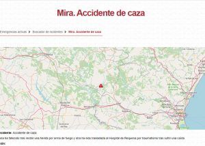 Fallece un hombre de 55 años de un disparo mientras cazaba en Mira