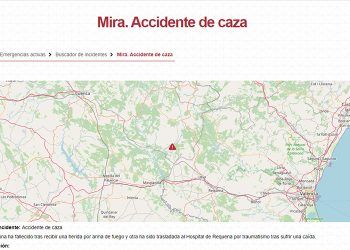 Fallece un hombre de 55 años de un disparo mientras cazaba en Mira