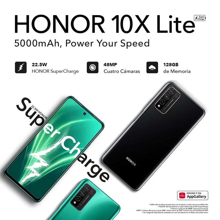 HONOR presenta el nuevo HONOR 10X Lite, con increíbles funcionalidades por tan solo 229,9 euros