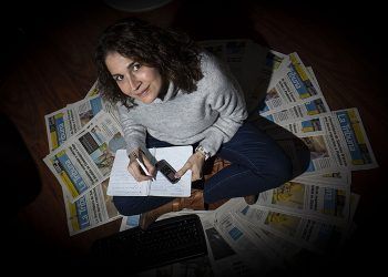 Inmaculada López, ganadora del premio Provincia de Guadalajara de periodismo 2020 convocado por la Diputación Provincial