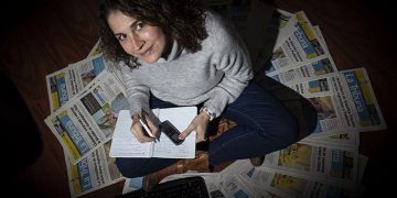 Inmaculada López, ganadora del premio Provincia de Guadalajara de periodismo 2020 convocado por la Diputación Provincial