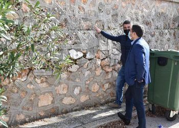 La Diputación de Cuenca ayuda con 10.000 euros al Ayuntamiento de Los Hinojosos para reparar el muro de la iglesia de San Bartolomé La Diputación de Cuenca ayuda con 10.000 euros al Ayuntamiento de Los Hinojosos para reparar el muro de la iglesia de San Bartolomé