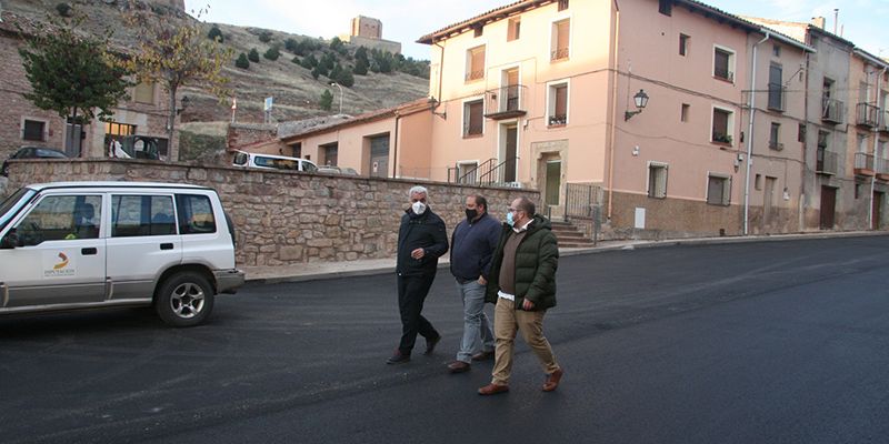 La Diputación de Guadalajara ejecuta mejoras en varias calles de Molina de Aragón con una inversión de 257.700 euros