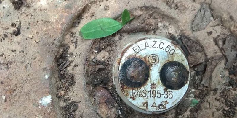 La Guardia Civil desactiva un proyectil de la Guerra Civil en Lupiana