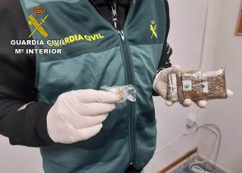 La Guardia Civil detiene a una persona por tráfico de drogas en Molina de Aragón