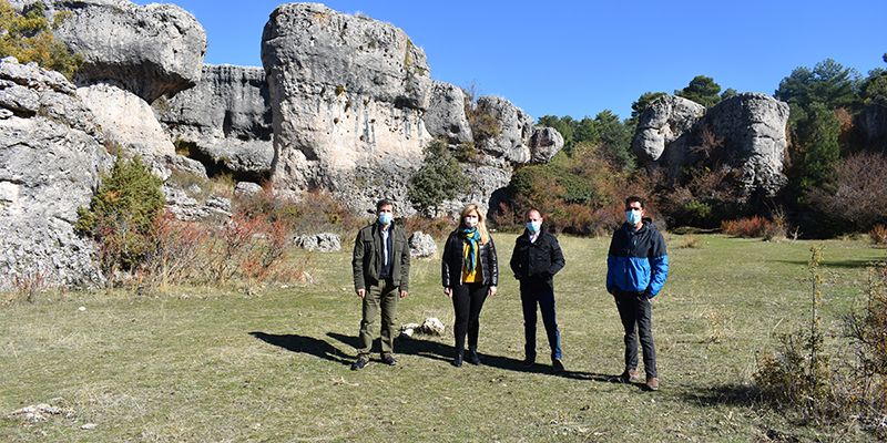 La Junta y el Ayuntamiento de Las Majadas colaborarán en la puesta en marcha de acciones que den a conocer la ruta de Los Callejones