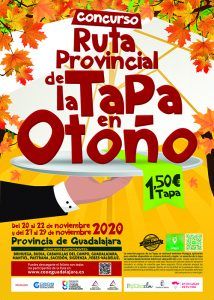 La ruta de la tapa de otoño de Guadalajara vuelve los fines de semana del 20 al 22 y del 27 al 29 de noviembre