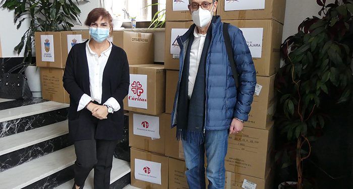 La Subdelegación del Gobierno de Guadalajara distribuye 62.000 mascarillas para ayuntamientos y entidades sociales