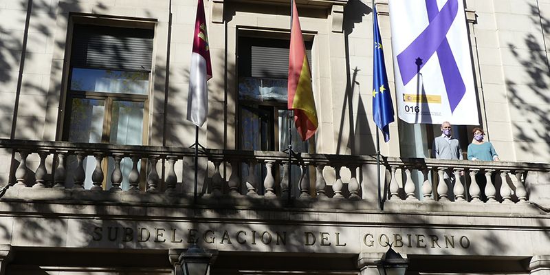 La Subdelegación del Gobierno de Guadalajara se suma a los actos contra la violencia de género