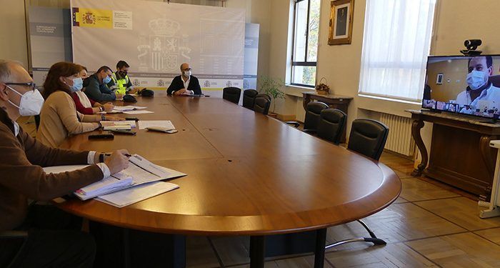 Las administraciones coordinan el operativo para hacer frente a nevadas y situaciones meteorológicas adversas en Guadalajara