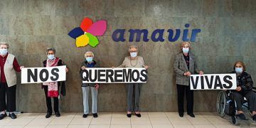 Las residencias Amavir apoyan el Día Internacional de la Eliminación de la Violencia contra la Mujer