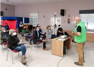 Escudero clausura el ‘Festival de las aves y de la biodiversidad’ que se ha desarrollado entorno a la ZEPA de Villanueva de la Torre