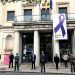 Minuto de silencio en la Subdelegación del Gobierno en Cuenca en memoria de las víctimas de la violencia sobre la mujer