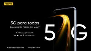 Realme anuncia el lanzamiento mundial de realme 7 5G y fantásticas ofertas para el Black Friday