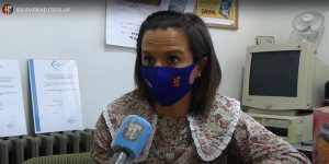 Recogida solidaria de alimentos en el CEIP Santa Ana de Cuenca