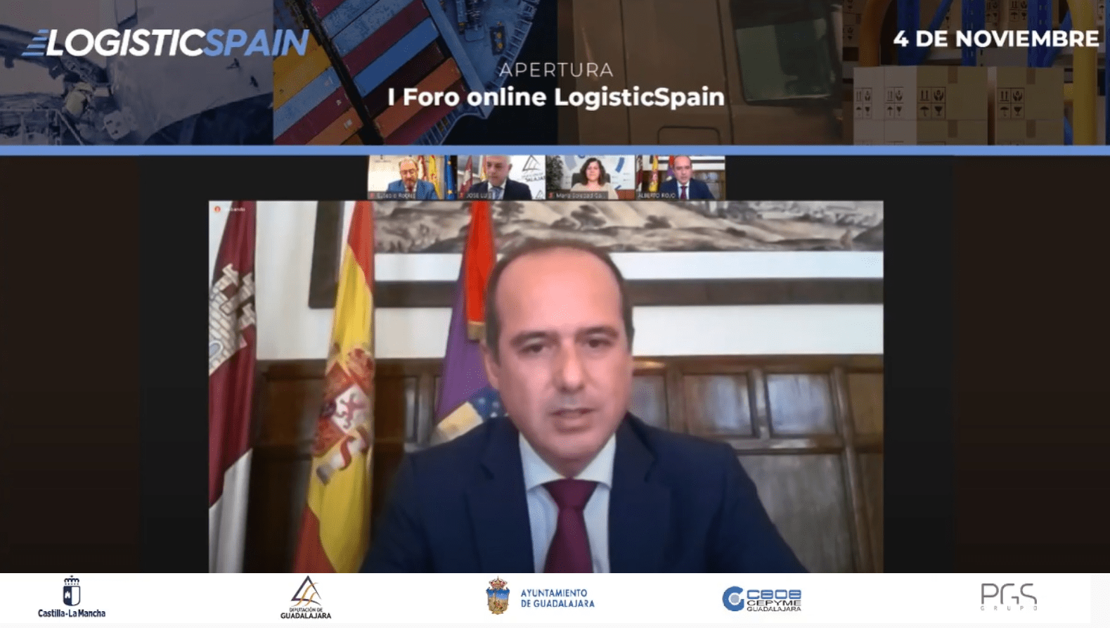 Rojo “La feria internacional de la logística será el escaparate perfecto en el que consolidarnos como una referencia mundial en el sector”