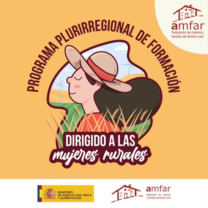 Un centenar de mujeres rurales participan en la formación online de AMFAR