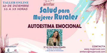 Autoestima Emocional y Nutrición Saludable en dos talleres organizados por AMFAR