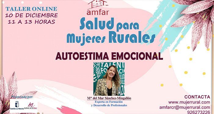 Autoestima Emocional y Nutrición Saludable en dos talleres organizados por AMFAR