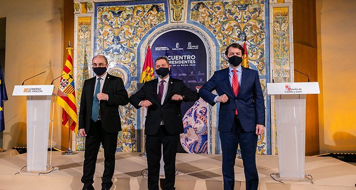 Castilla-La Mancha, Aragón y Castilla y León se unen para optar a los fondos europeos con proyectos conjuntos que respondan al reto demográfico