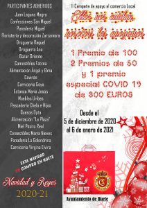 Comienza en Huete la campaña “Ellos nos cuidan… nosotros les apoyamos” con sorteo de 500 euros en premios