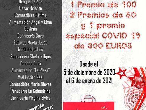 Comienza en Huete la campaña “Ellos nos cuidan… nosotros les apoyamos” con sorteo de 500 euros en premios 1 Comienza en Huete la campaña “Ellos nos cuidan… nosotros les apoyamos” con sorteo de 500 euros en premios