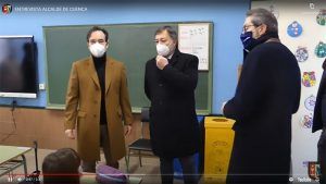 Dolz visita las obras del CEIP Santa Ana dentro del programa Recual