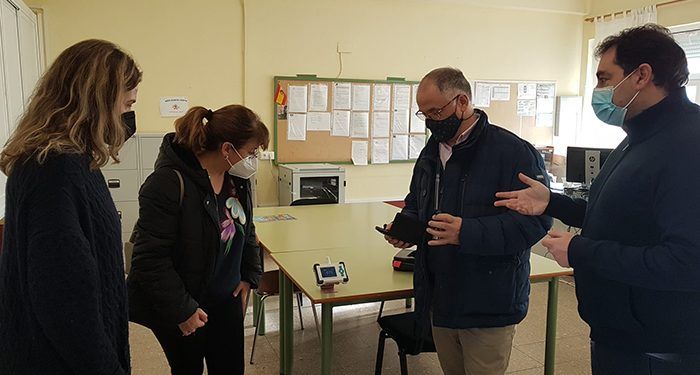 El Ayuntamiento de Huete compra medidores de CO2 y de flujo de aire para el CRA Campos de la Alcarria