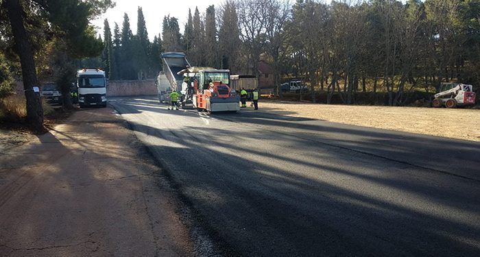 El Ayuntamiento de Sigüenza asfalta otros 8.400 m² de viario público que necesitaban mejoras urgentes