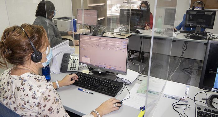 El call center para la gestión de citas de Atención Primaria ha aumentado la capacidad de atención telefónica en Guadalajara un 58 por ciento