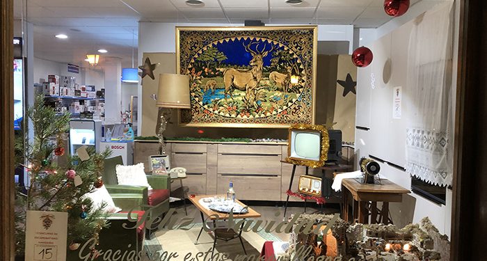 El de Electrodomésticos Vela, mejor escaparate navideño de Sigüenza 1 El de Electrodomésticos Vela, mejor escaparate navideño de Sigüenza