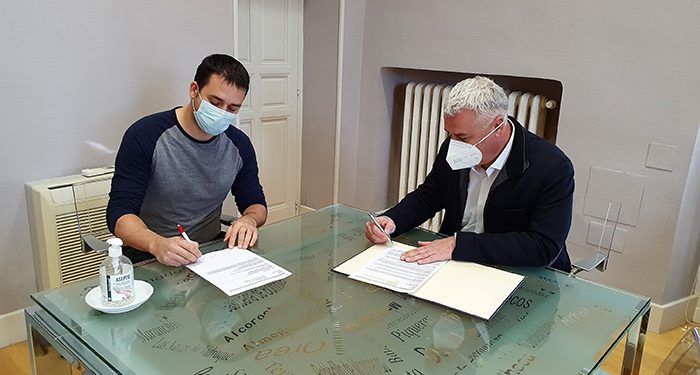 El equipo de Gobierno y Unidas Podemos firman un acuerdo para aprobar el presupuesto de la Diputación de Guadalajara 2021