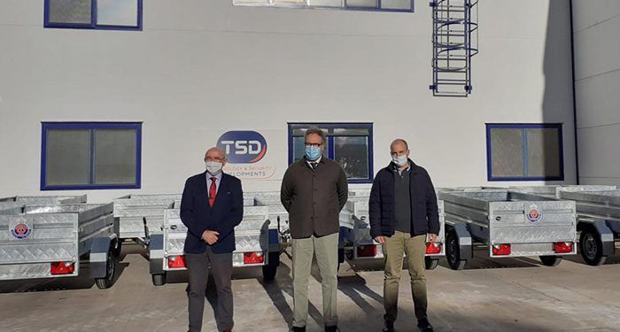 El Gobierno regional entrega 13 remolques de carga a agrupaciones de Protección Civil 1 El Gobierno regional entrega 13 remolques de carga a agrupaciones de Protección Civil