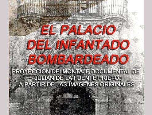 El Museo provincial de Guadalajara proyectará durante las Navidades un audiovisual sobre el bombardeo y destrucción del Palacio del Infantado