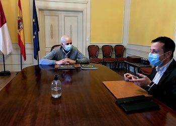 El subdelegado del Gobierno en Cuenca recibe al director de Relaciones Externas de Mercadona para la Comunidad de Madrid y Cuenca