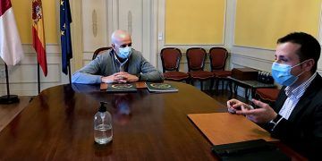El subdelegado del Gobierno en Cuenca recibe al director de Relaciones Externas de Mercadona para la Comunidad de Madrid y Cuenca