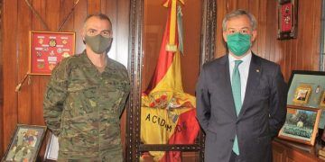 Eurocaja Rural visita la Academia de Infantería y felicita al Arma con motivo de su patrona