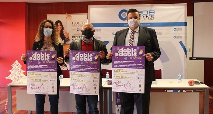 FEDECO presenta su doble de navidad con el objetivo de dinamizar el comercio de proximidad de toda Guadalajara 1 FEDECO presenta su doble de navidad con el objetivo de dinamizar el comercio de proximidad de toda Guadalajara