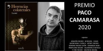 Herencias colaterales, de Lluís Llort, gana la I edición del Premio ‘Paco Camarasa’ de novela negra