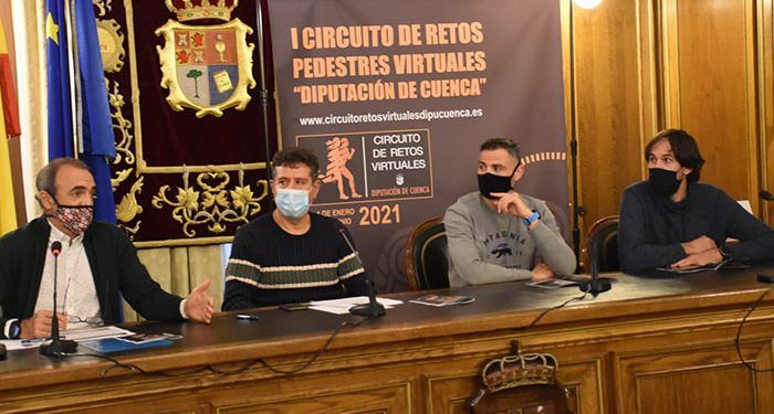 La Diputación de Cuenca presenta el primer Circuito de Retos Pedestres Virtuales para incentivar el deporte en tiempos del Covid